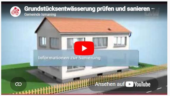 Startbild Youtube Video zur Grundstücksentwässerung